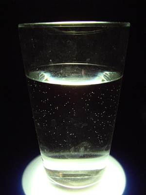 A Glass of Alkaline Water