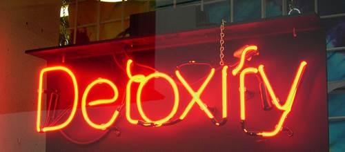 Detoxify Neon Sign