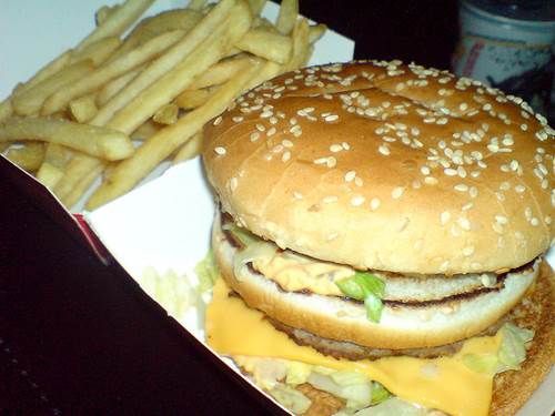 Cheeseburger with Fries