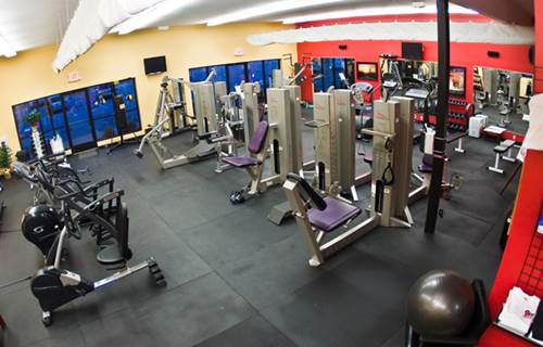 Fitness Equipment inside a Gym
